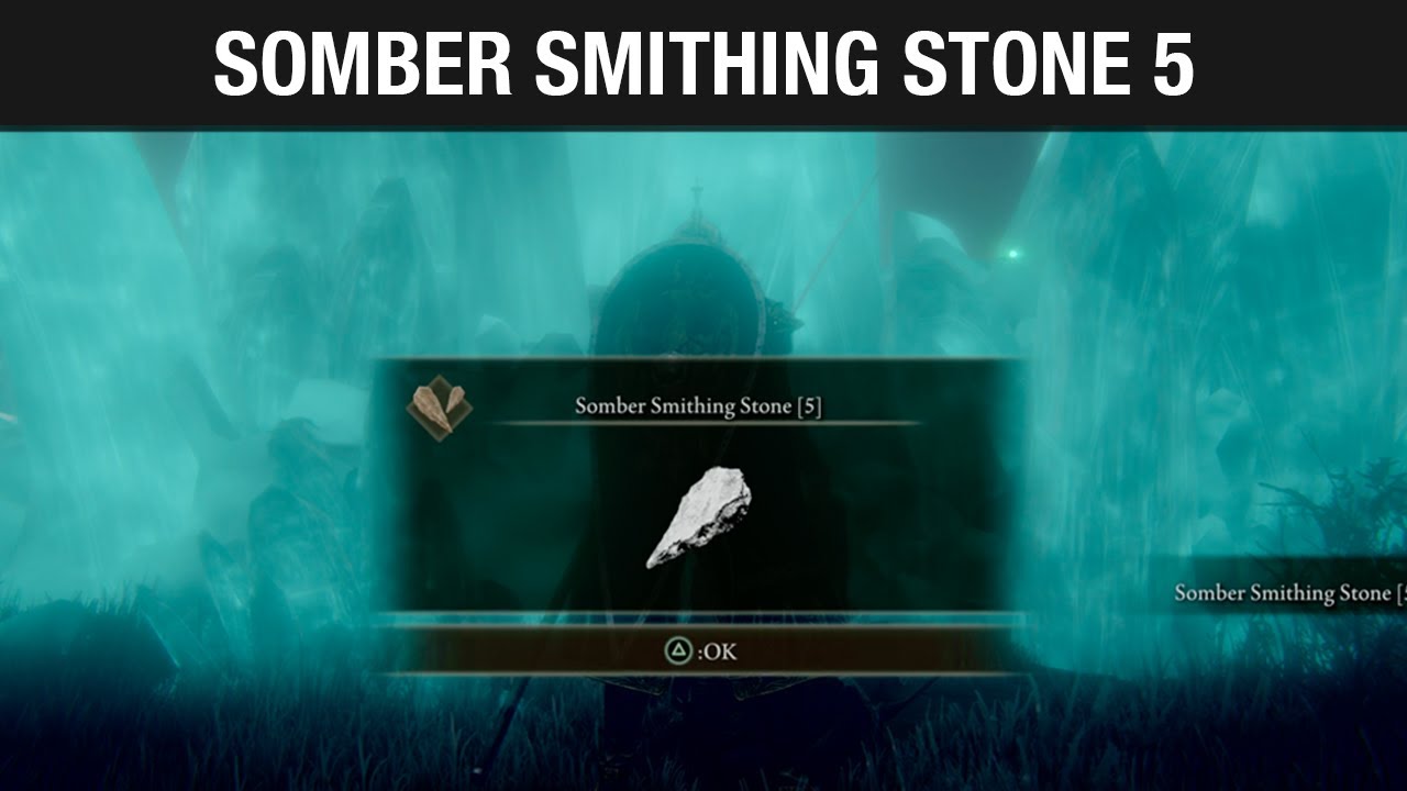 Somber Smithing Stone 5 Location Elden Ring (easy to get!) YouTube