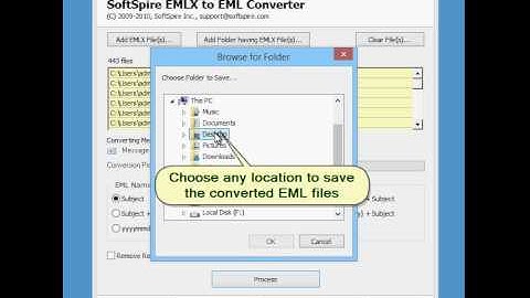 EMLX to EML Converter working video