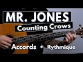 Jouer mr jones  counting crows  tuto guitare tablature  partition