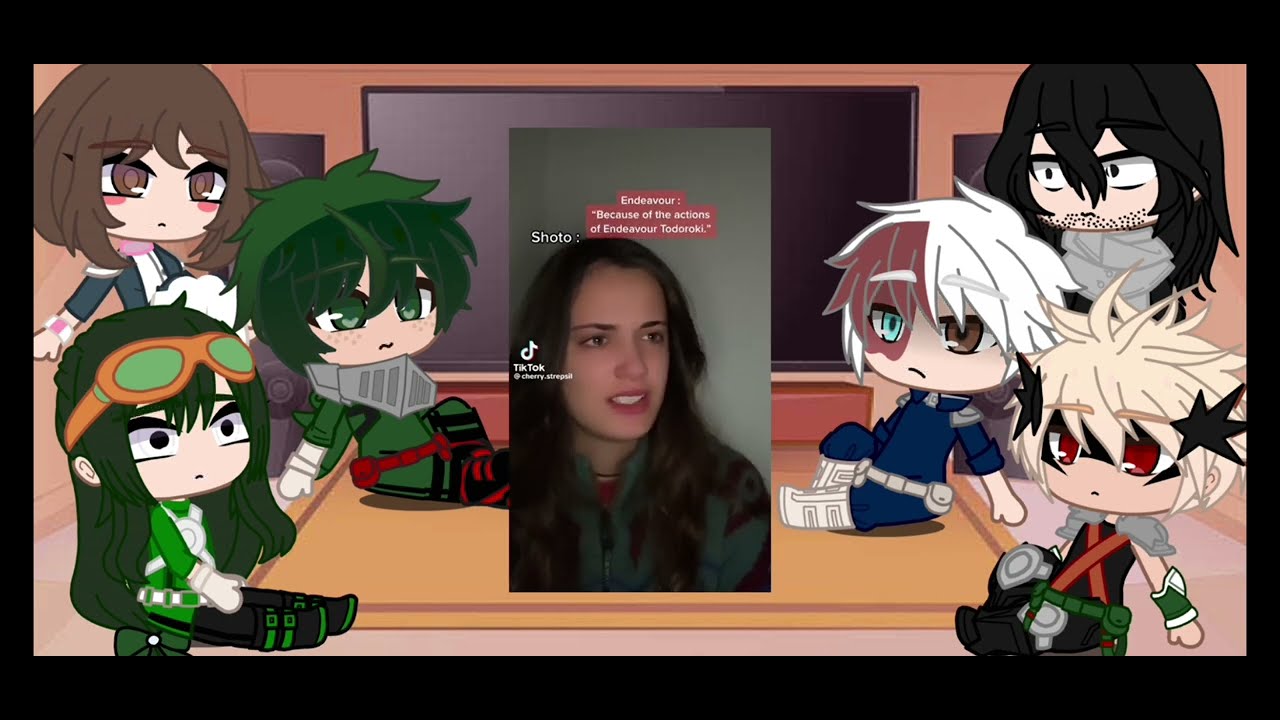 MHA react to todoroki family|part 2|