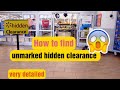 How To Find Walmart UNMARKED/ HIDDEN CLEARANCE  step by step instore video+tips on using brickseek