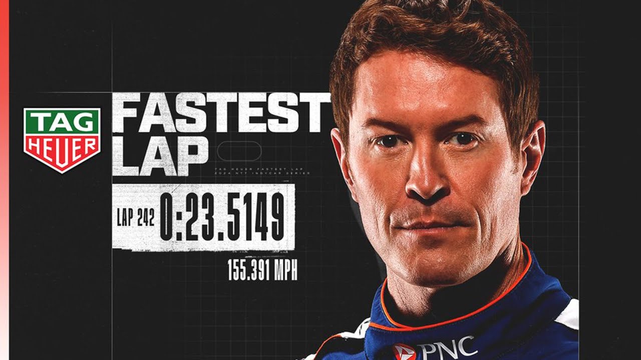 Scott Dixon Sets FASTEST Lap In Race 2 At Milwaukee Mile TAG Heuer scott-dixon-sets-fastest-lap-in-race-2-at-milwaukee-mile-tag-heuer