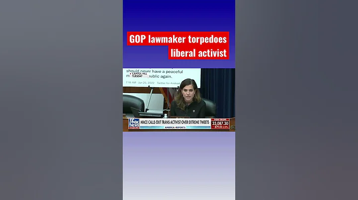 Rep. Nancy Mace confronts activist over extreme rh...