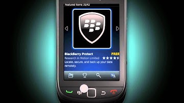 Scan a QR Code with BlackBerry