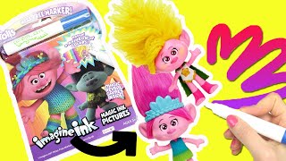 Trolls Band Together Movie Imagine Ink Activity Coloring Book with Magic Marker