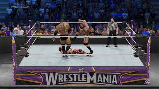 WWE 2K15 - Daniel Bryan vs  Batista vs  Randy Orton - User video