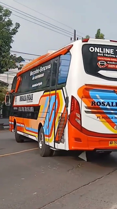 Rilis !! Rosalia Indah Dari Karoseri Gunung Mas