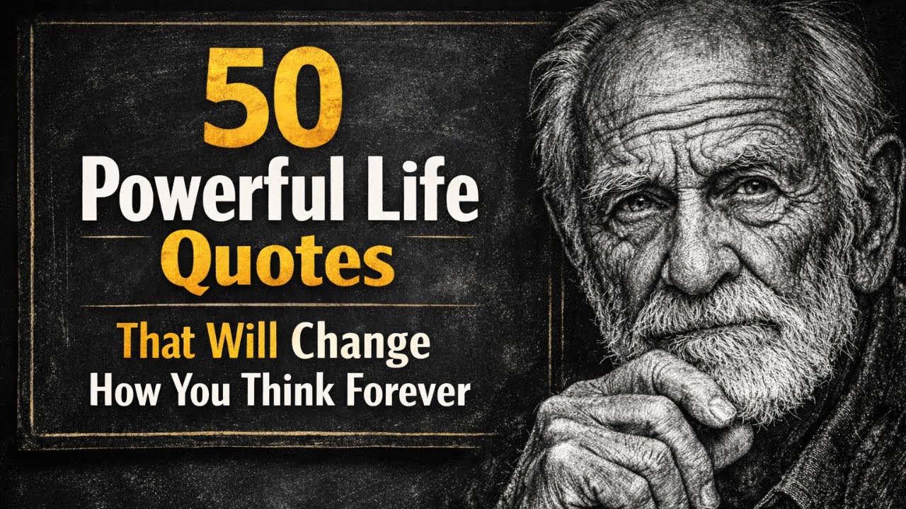 Powerful Life Quotes That Will Change How You Think Forever