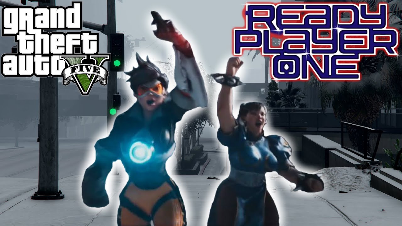 Ready Player One movie trailer remade in GTAV!