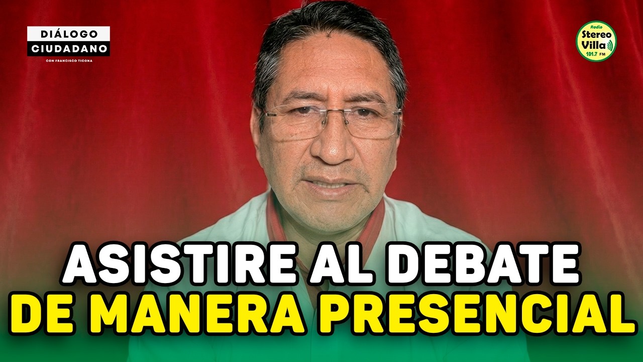 ENTREVISTA a candidato presidencial VLADIMIR CERRÓN de PERÚ LIBRE | Diálogo Ciudadano