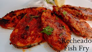 RECHEADO FISH FRY RECIPE | Goan Surmai Fry | Seer Fish Fry Recheado Masala | Goan Fish Fry