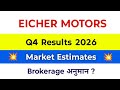 Eicher Motors Q4 Results 2026 | Eicher Motors Share Latest News | Eicher Motors Results Expectations