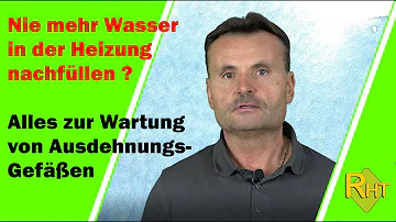 Kann ich ein Ausdehnungsgefäß auch unter Druck mit Luft füllen?