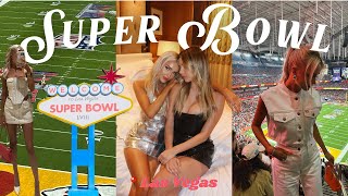 SUPER BOWL LVIII VLOG: come with me to las vegas (parties, outfits, & game day!)