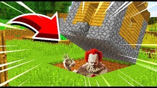 I FOUND PENNYWISE HIDING UNDER A VILLAGE! (Ps3/Xbox360/PS4/XboxOne/PE/MCPE)