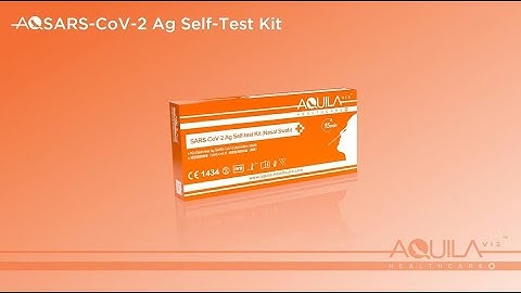 AQUILAVIE SARS-CoV-2 Ag Self-test Kit (Nasal Swab) Instruction Video