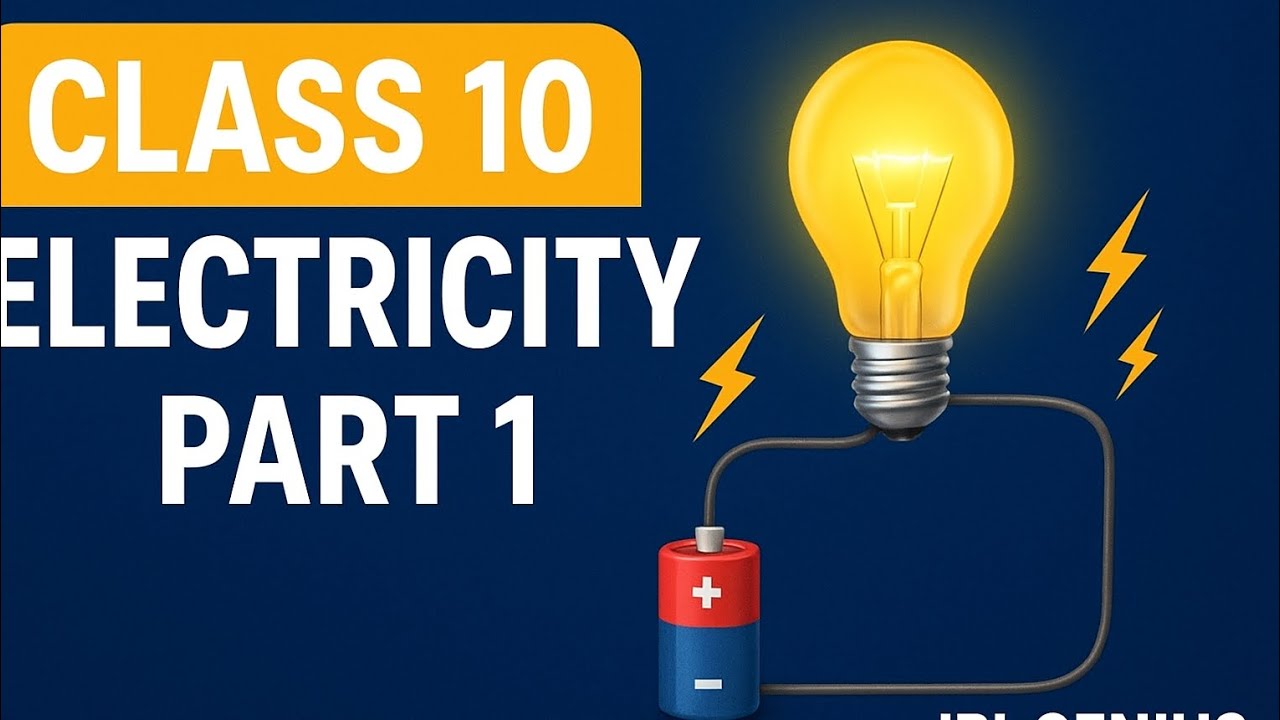 Cbse class 10 physics, chapter electricity part 1 - YouTube