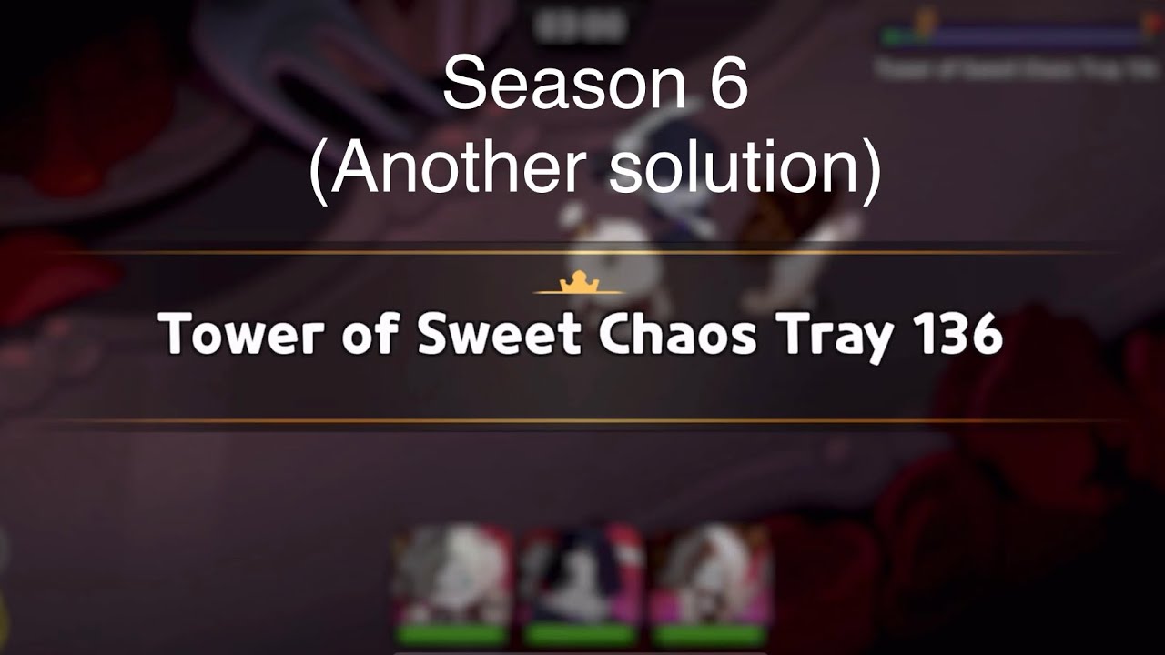 Cookie Run Kingdom | Tilting Tower of Sweet Chaos Season 6 Tray 136 Without Pompon!