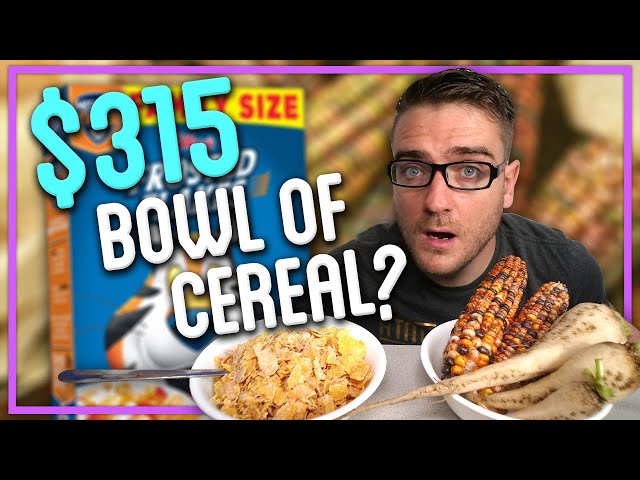 How To Make Cereal That Costs $315