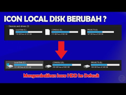 Video: Cara Memasang Gambar Disk