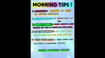 MORNING SUCCESS HACKS Formula | #morninghabits  #shorts