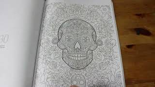 Colouring Heaven Collection Day of the Dead Flip Through