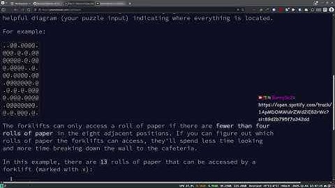 Advent of Code 2025 - Day 04 Python Solution
