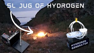 Homemade Hydrogen Is Dangerous, but fun