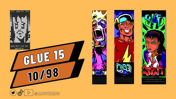 Glue 15 [10/98] Full Ansi / Ascii Art Pack Video #ANSI #ansiart #asciiart