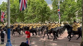 The Mounted Band Of The Household Cavalry Colonel's Review Trooping The Colour 2022