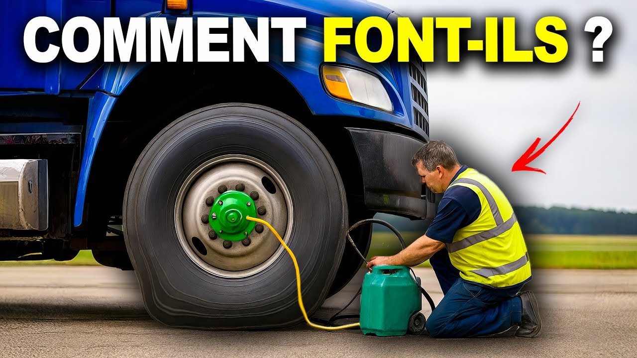 Pourquoi les Pneus de Camion Ne Sont-Ils Pas Gonflés à l’Air ?