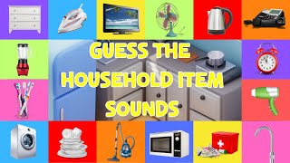 Guess The Household Item Sounds For Kids | 4K screenshot 4