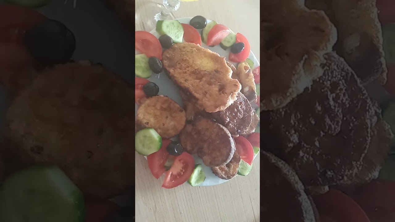 bayat ekmekle yapabilecekler |kahvaltılık yumurtalı ekmek |kolay yemek tarifleri  #shorts