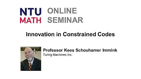 Mathematics Seminar: Innovation in Constrained Cod...