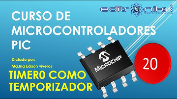 Curso de microcontroladores PIC en CCS compiler (#20 TMR0 como temporizador)