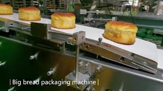 MEAT FLOSS BREAD PACKAGING MACHINE, Hamburger packaging machine, cake packaging machine, bakery pack