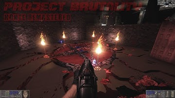 Project Brutality 3.0 - HontE Remastered | MAP09: The Pit | 4K/60