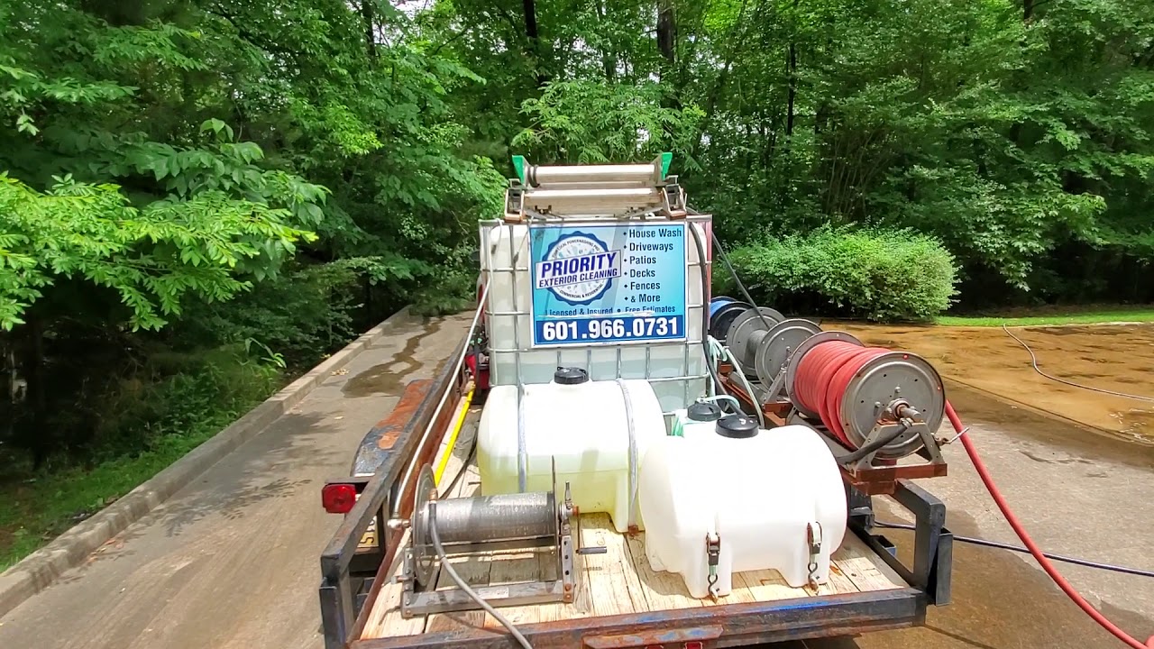 Pressure Washing Madison MS Driveway Cleaning Priority Exterior