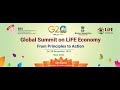 Action Lab IB: Sustainable Food Systems | Global Summit on LiFE Economy: From Principles to Action