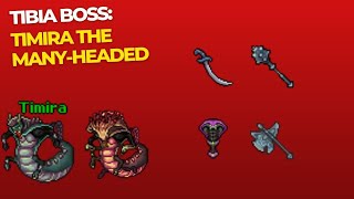 TIBIA BOSS: TIMIRA! *COMPLETO* MARAPUR ITENS NAGA #Feer016