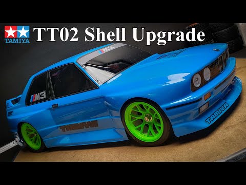 Tamiya TT02 BMW M3 HPI Shell Upgrade