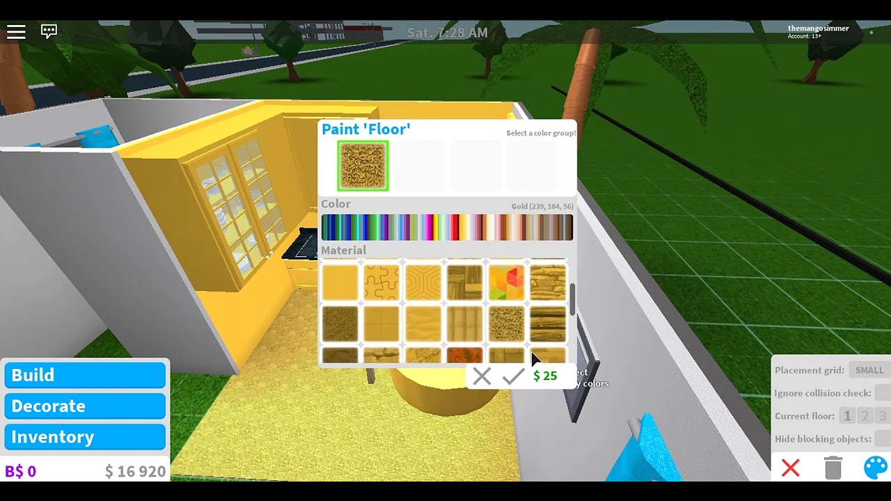 BLOXBURG 5x5 House Build CHALLENGE Collab W Dj Minto! YouTube