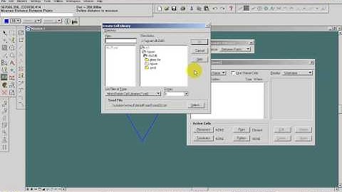 Microstation: Tạo thư viện cell, tạo cell, đặt cell
