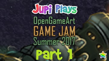 Jupi Plays Indie Games: ALL THE GAMES [OpenGameArt Game Jam] [Part 1]