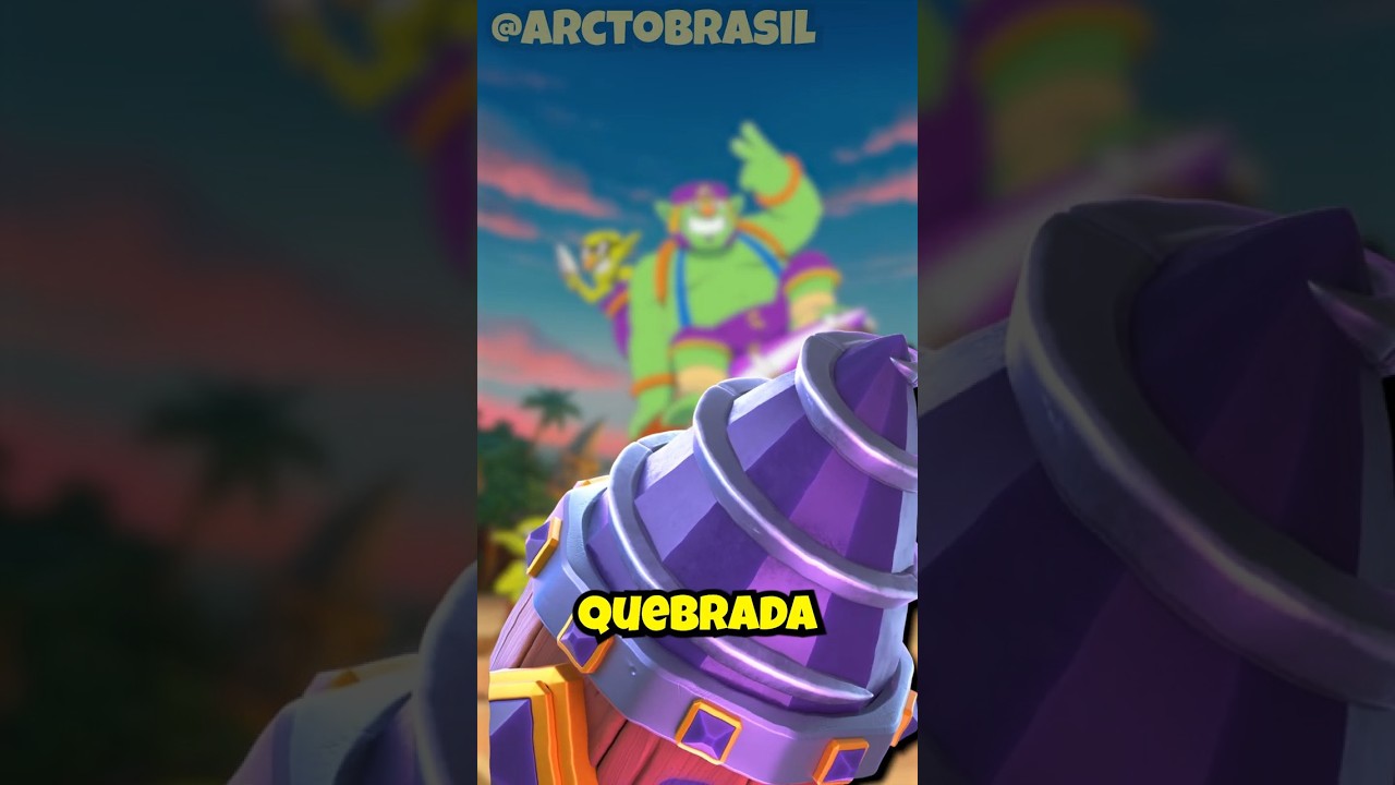 A SUPERCELL DESTRUIU A ESCAVADEIRA DE GOBLIN!!!!!!
