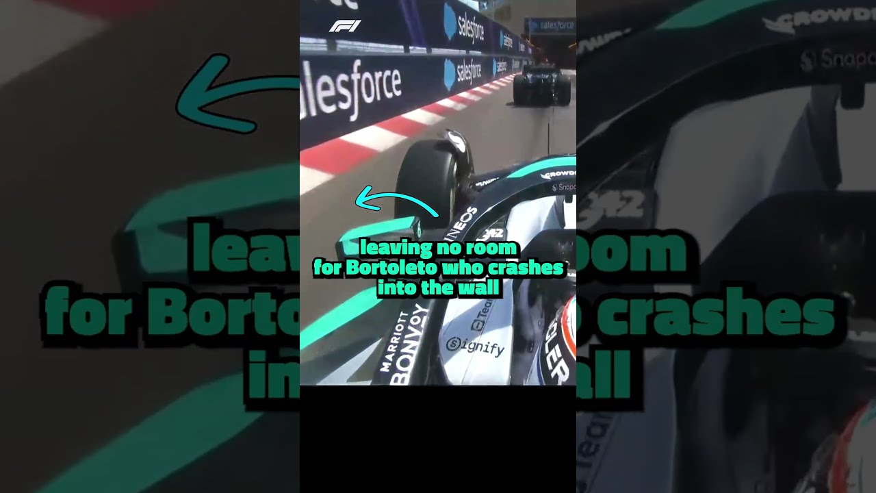 Portier Crash At Monaco 2025 Vs 2024 Gasly Monacogp Ocon Kimiantonelli Bortoleto