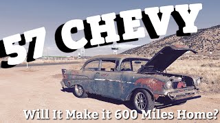 Will It Run and Drive 600 Miles Home? 1957 Chevy 210 Barn Find