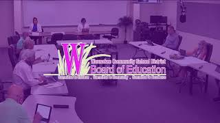 WCSD BOE August. 24, 2020