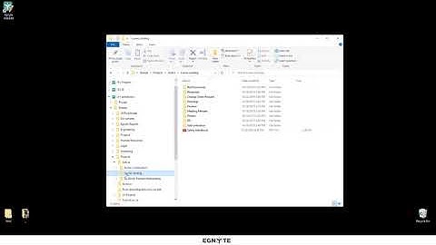 Project-Based Content Management with Egnyte