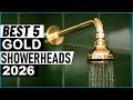 Top 5 Best Gold Showerheads in 2026